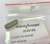 Картинка Шпонка 6х6х20 Robot Coupe 203015S в ШефСтор Шпонка 6х6х20 Robot Coupe 203015S в компании ШефСтор